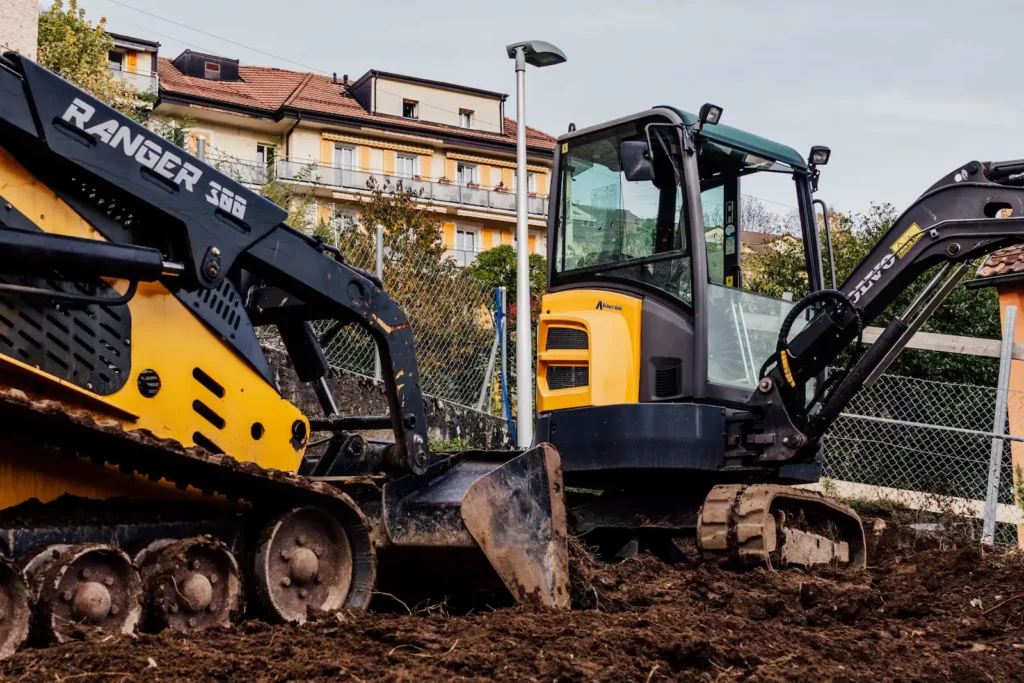 Entretien de chemin forestier dans le canton de Vaud